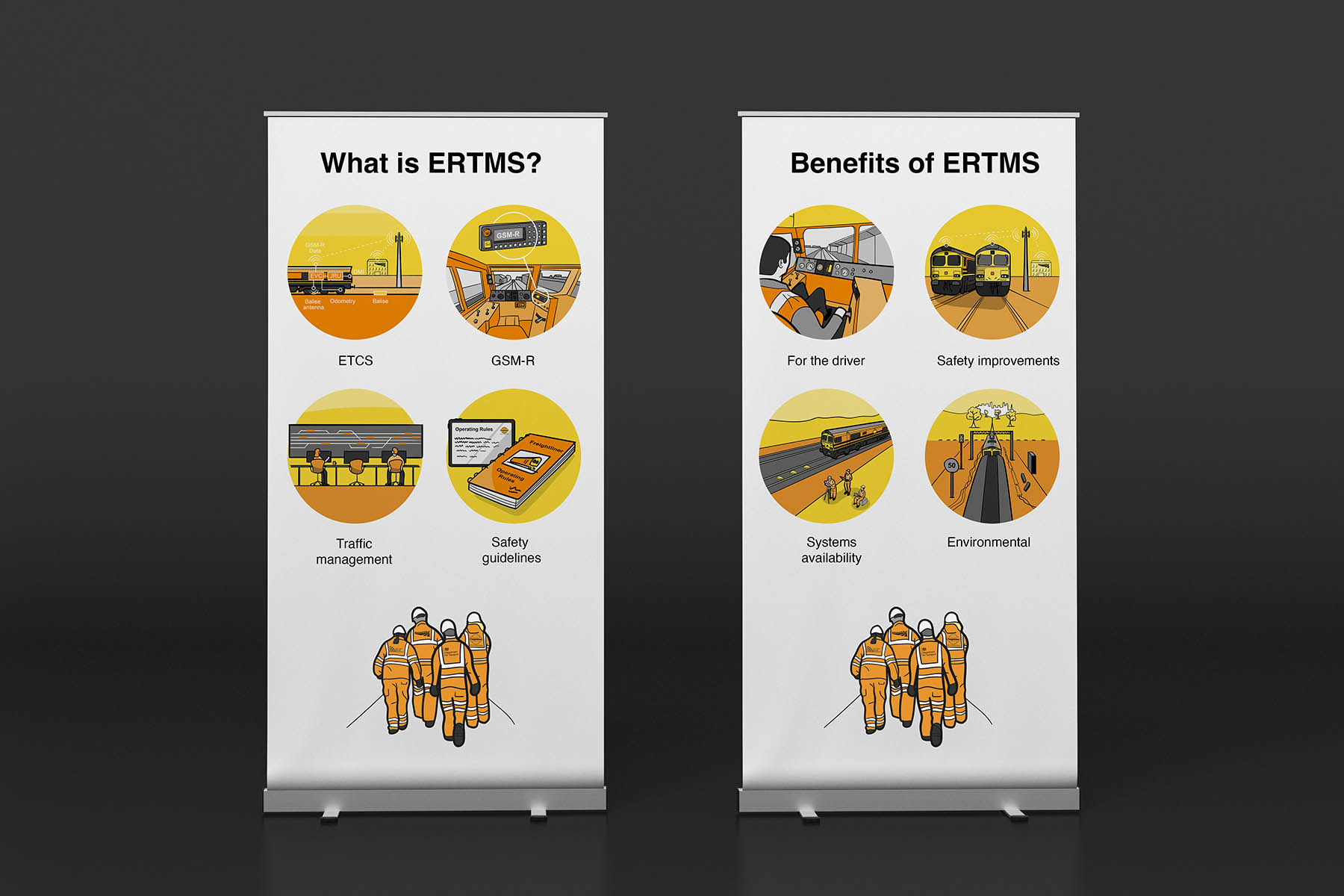 Pop-up banners
